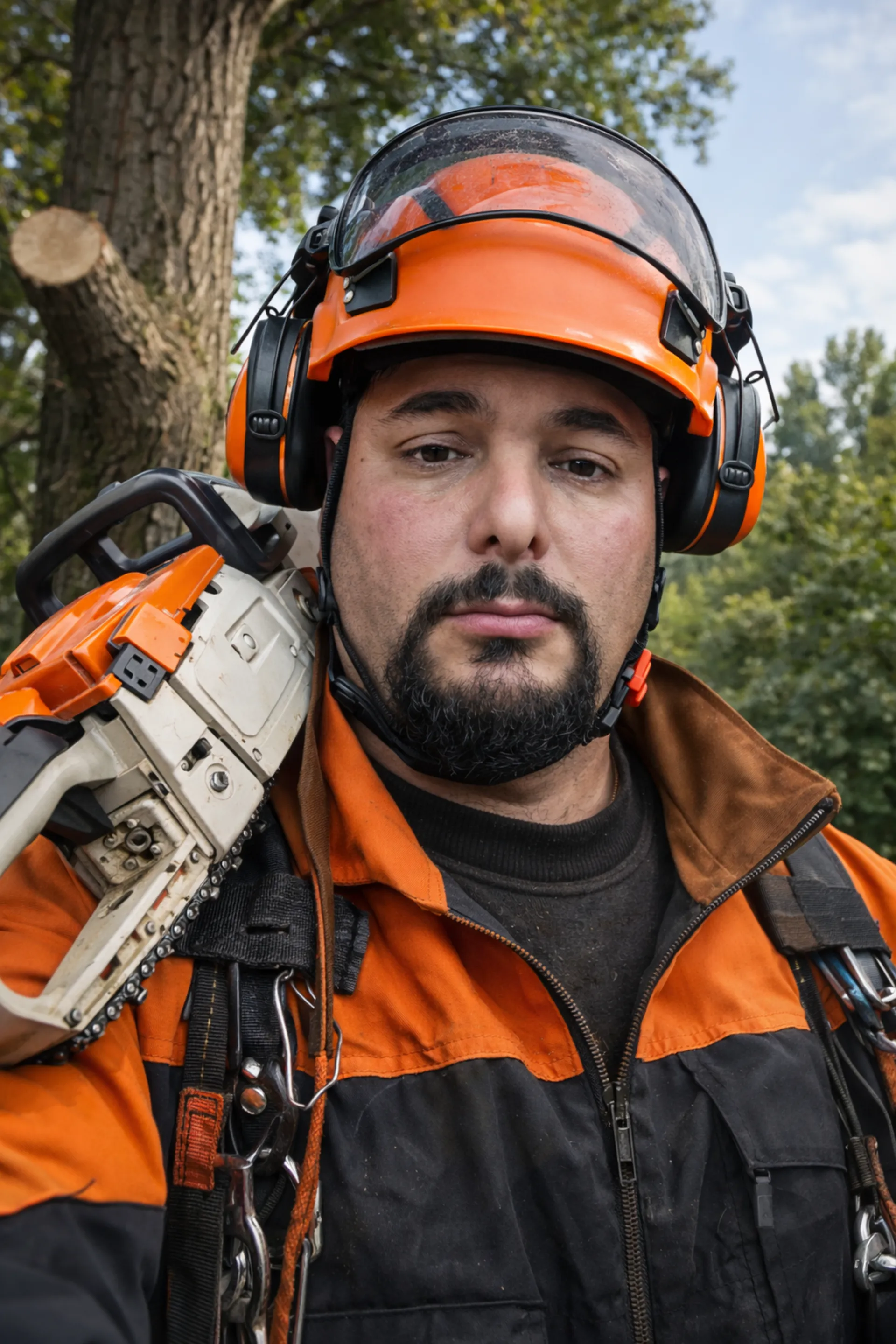 Intervention d'élagage